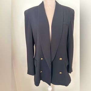 Zara Oversized Blazer with Gold Buttons